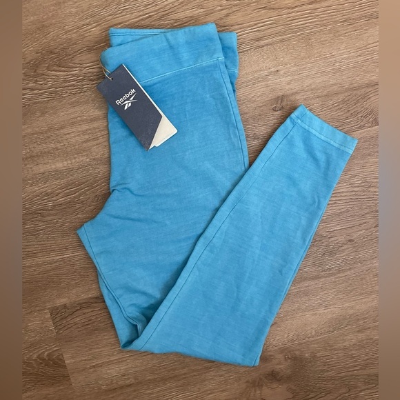 Reebok Pants - Reebok Light Blue Leggings
